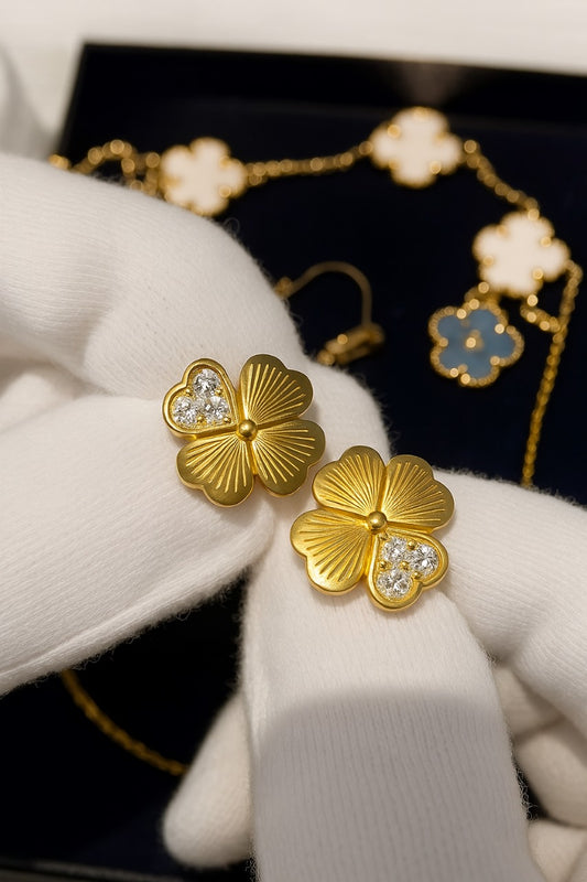 Floral Charm Jewellery Set
