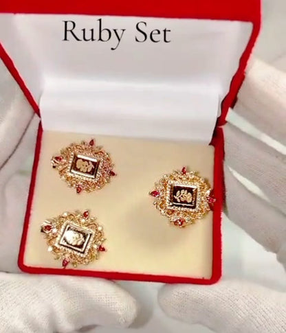 Royal Emblem Jewelry Set
