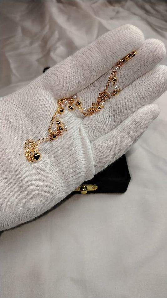 Elegant Crystal Jewelry Set – Earrings, Necklace & Anklet with Box(Limited Stock)